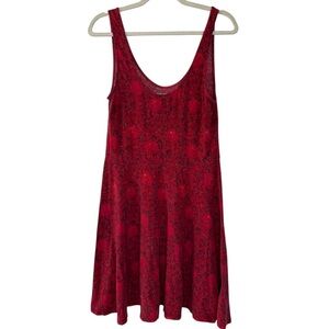 Ecote Red Floral Dress